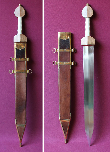 Gladius - Schwert der römischen Legionäre, Typ Vindonissa