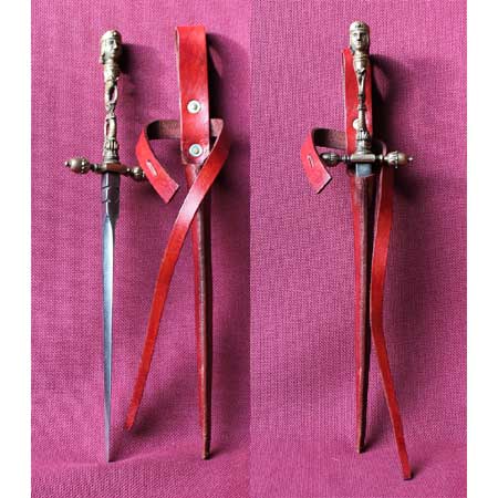Stiletto - King with Red scabbard