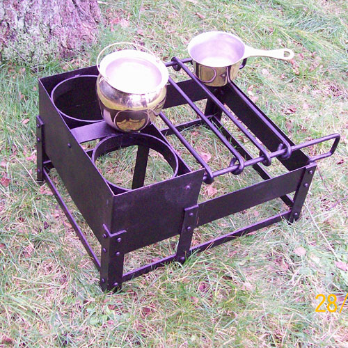 Craticula, Rom Kochherd und Grill für Legionäre
