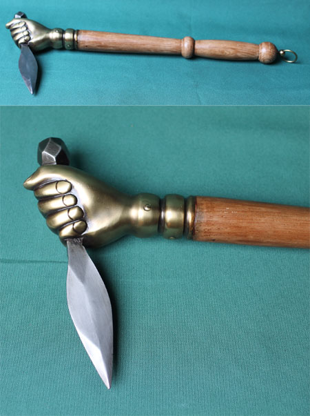 16th C. Gothic German-dagger-hammer