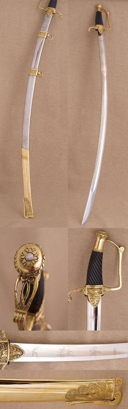 French Officer's sabre, around 1800