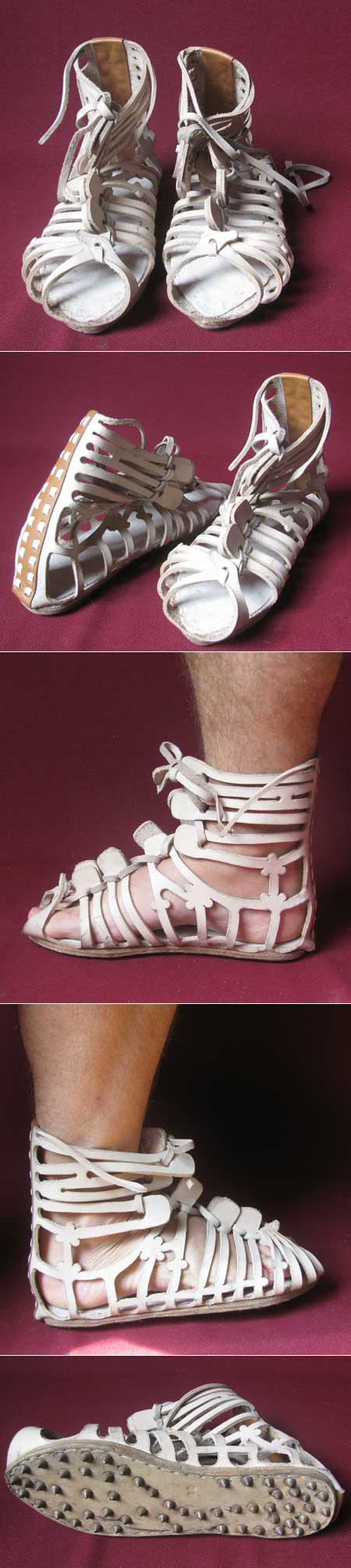 Roman Sandals (Caligae) - size 38 - Special Price