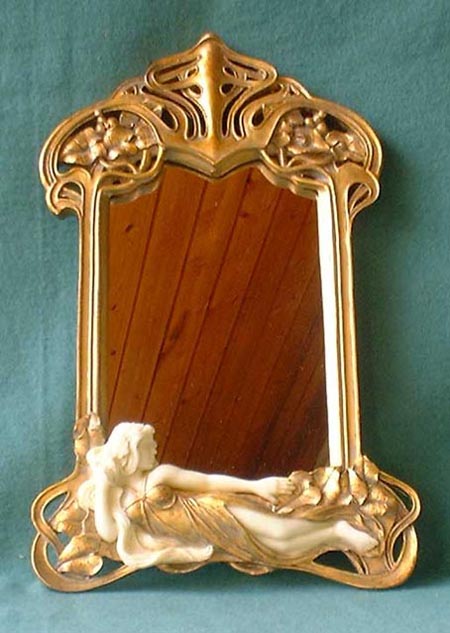 Art Nouveau Mirror, about 1910