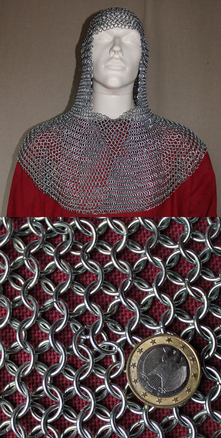 Chain mail coif
