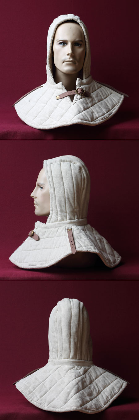 Padded Arming Cap with collar