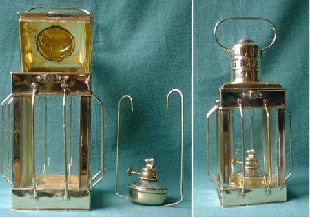 Storm lantern oil lamp