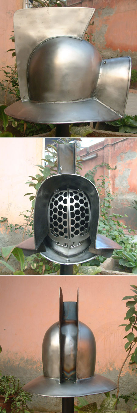 Gladiatoren Helm (Murmillo - Typ 1)