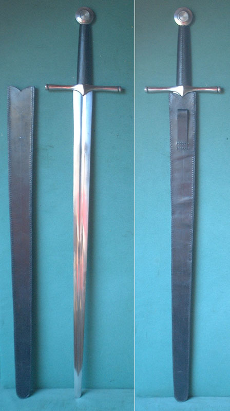 Scheibenknauf-Schwert