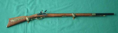 Kentucky Steinschlossgewehr um 1800, Dekowaffe