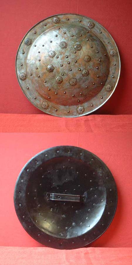 Medieval metal shield