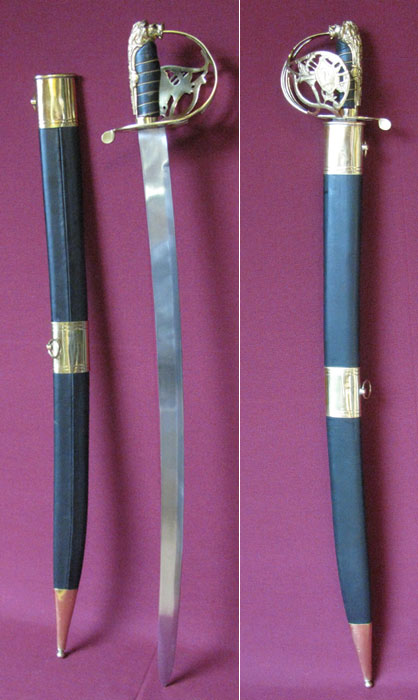 French sword, circa 1790 to 1800
