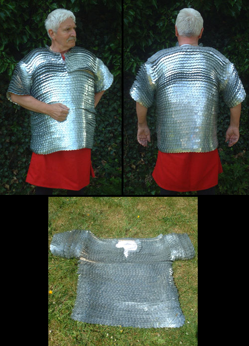 Lorica Squamata , Lorica Squamata for Romans , Greek Scale Armor