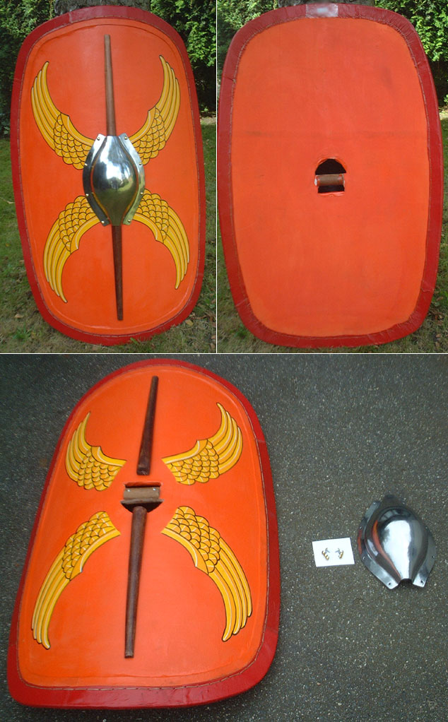 Roman oval shield, Republican