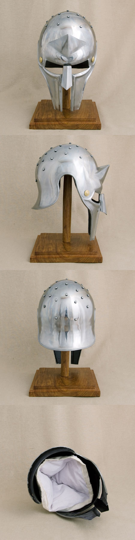 Roman film helmet, Gladiator Maximus