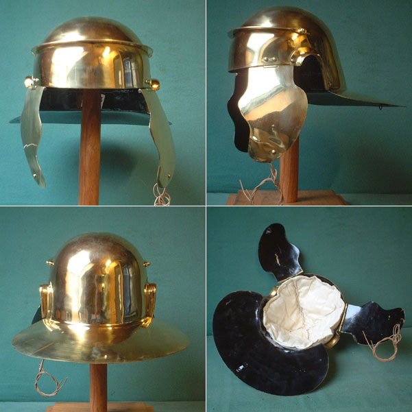 Roman auxiliary infantry helmet, 3rd cent. BC