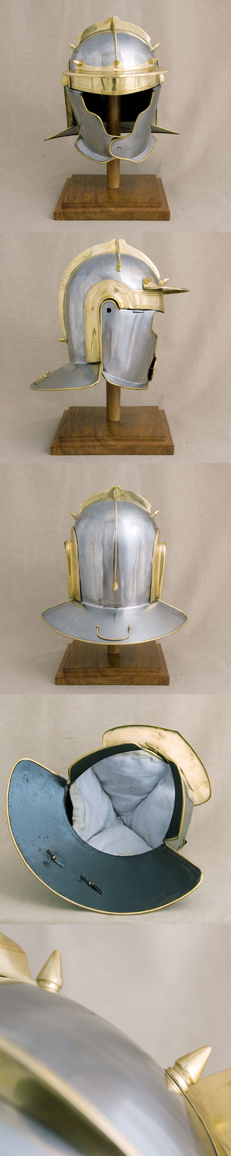Roman reenactor helmet, Niederbieber Aux.E
