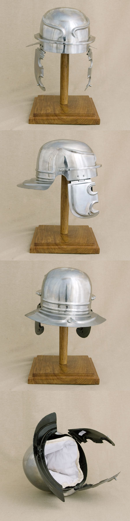Roman Gallic A reenactors helmet (25 BC-40 AD)
