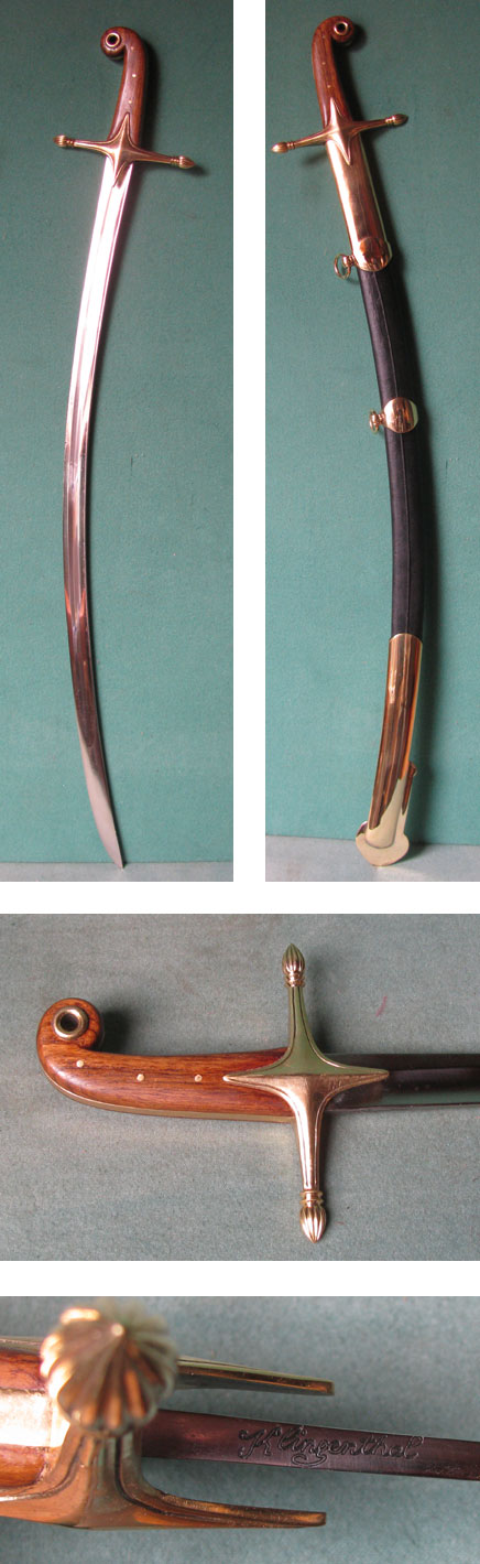 Mamluk sabre, France, Klingenthal, 19th cent.