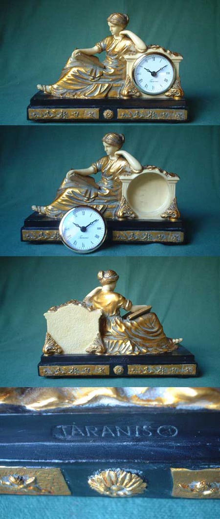 Mantel clock, empire - reproduction