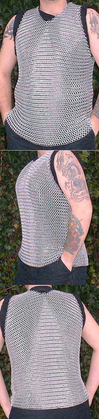 Chain Mail Shirt w/o sleeves Tyr, Andromeda - 32