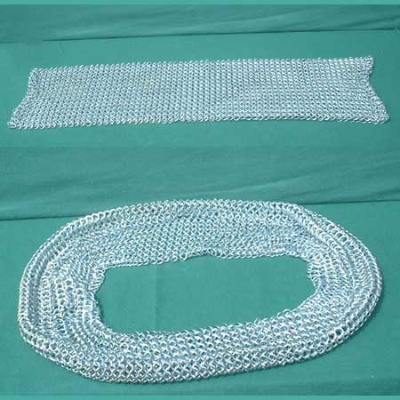 Lengthening piece for chainmail shirts - 20cm / 7.8 inch