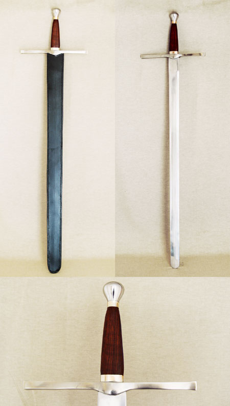 Late gothic sword with pear-shaped pommel