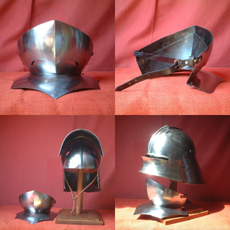 Bevoir chin protection for sallet Helmet of abt. 1480