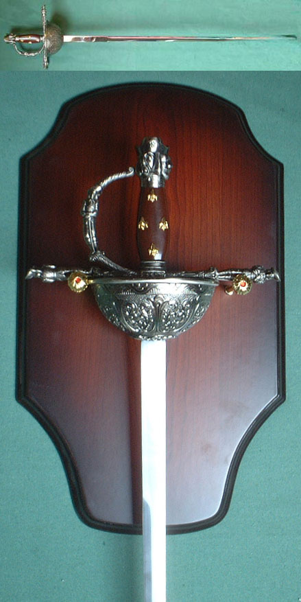 Cup Hilt Rapier of the 3 Musketeers