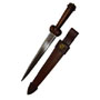 Late medieval Bollock dagger / Rondel dagger