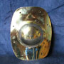 Roman shield hump, brass
