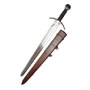 Tear Drop Medieval Sword