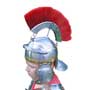 Roman officer's helmet, for children