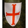 Crusader's cross shield 13th century, iron