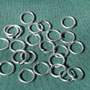 One kilo loose rings 10mm - galvanized