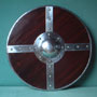 Viking Norman round shield for light combat