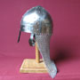 Spangen-Helm mit Kettenschutz, Wikinger