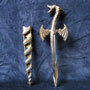 Fantasy dragon dagger with sheath