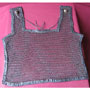 Römer - Kettenhemd-Schulterschutz, römisch, brüniert