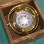 Marine Kompass im Chronometer Holzkasten