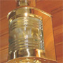 Topplampe, 19. Jhdt., Petroleum - Lampe