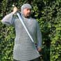 Medieval extra large Chain Mail Shirt size XXL +