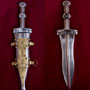 Roman pugio dagger type Pompeii, 1st cent A.D.
