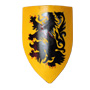 Crusader's lion shield 13th century