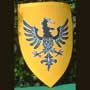 Crusader's eagle shield 13th century