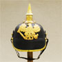Spiked helmet Pickelhaube, leather, Prussia infantry
