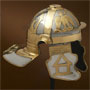 Roman legion helmet (100 AD) for reenactors,Italic D