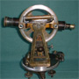 old theodolite replica 13 inch tall with telescope